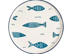 Zastawa stołowa 16-częściowa TAMARIND Porcelana Biały/ niebieski
