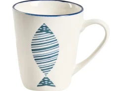 Zastawa stołowa 16-częściowa TAMARIND Porcelana Biały/ niebieski