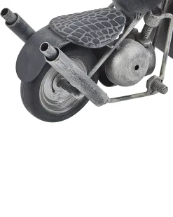 Zegar biurkowy BERNO 30 cm Metal Czarny