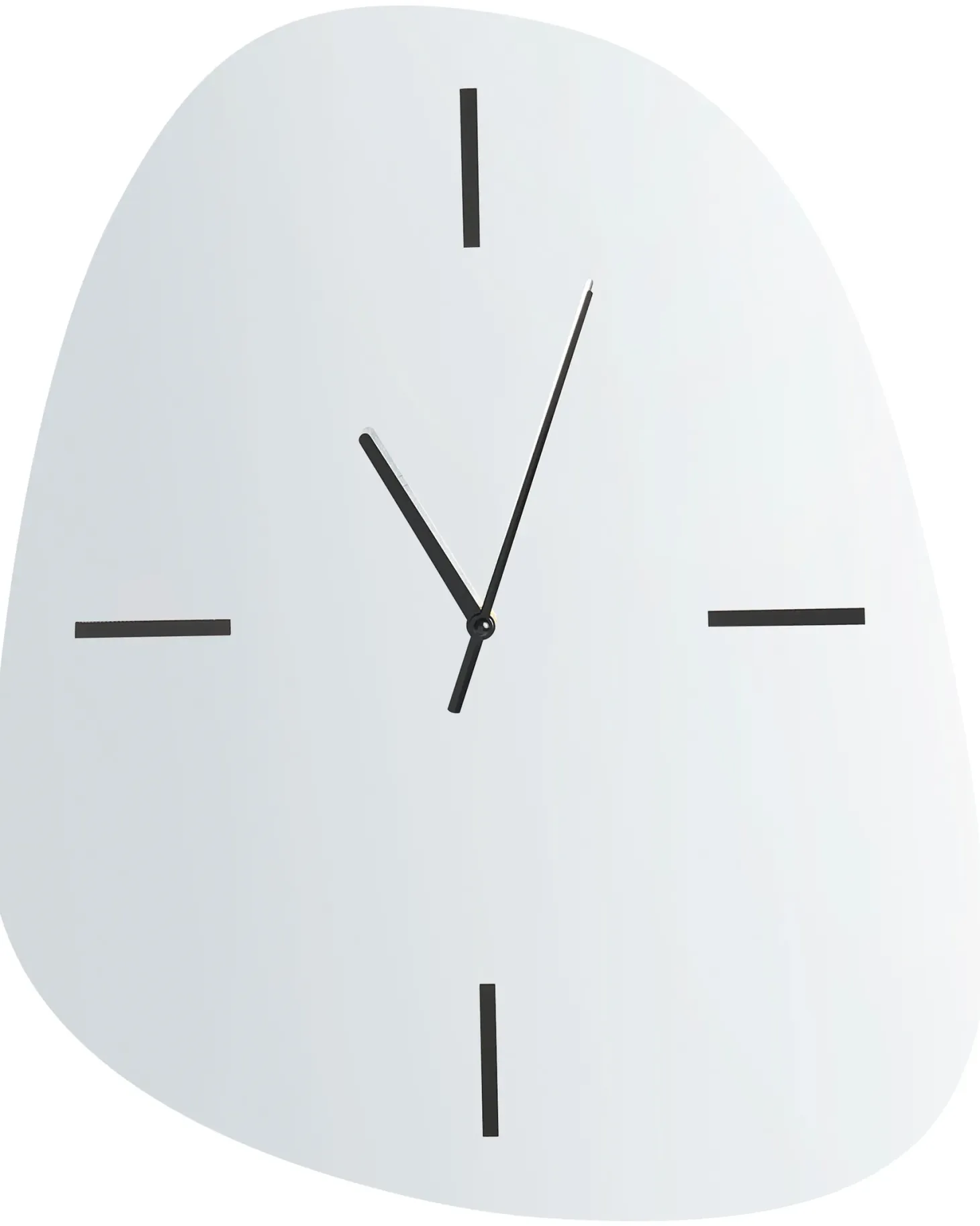 Zegar ścienny ALMANSA 45 cm Srebrny