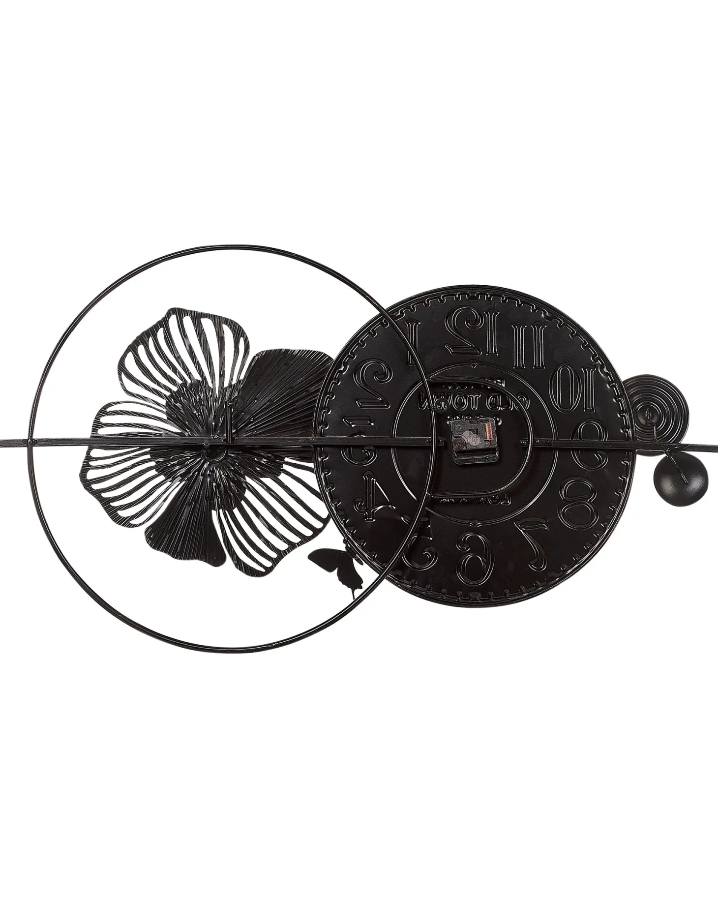 Zegar ścienny BERKERIUM 90 cm Metal Niebieski