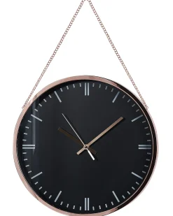 Zegar ścienny BEZAS 30 cm Czarny