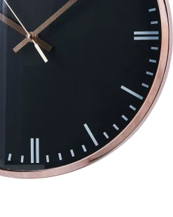 Zegar ścienny BEZAS 30 cm Czarny