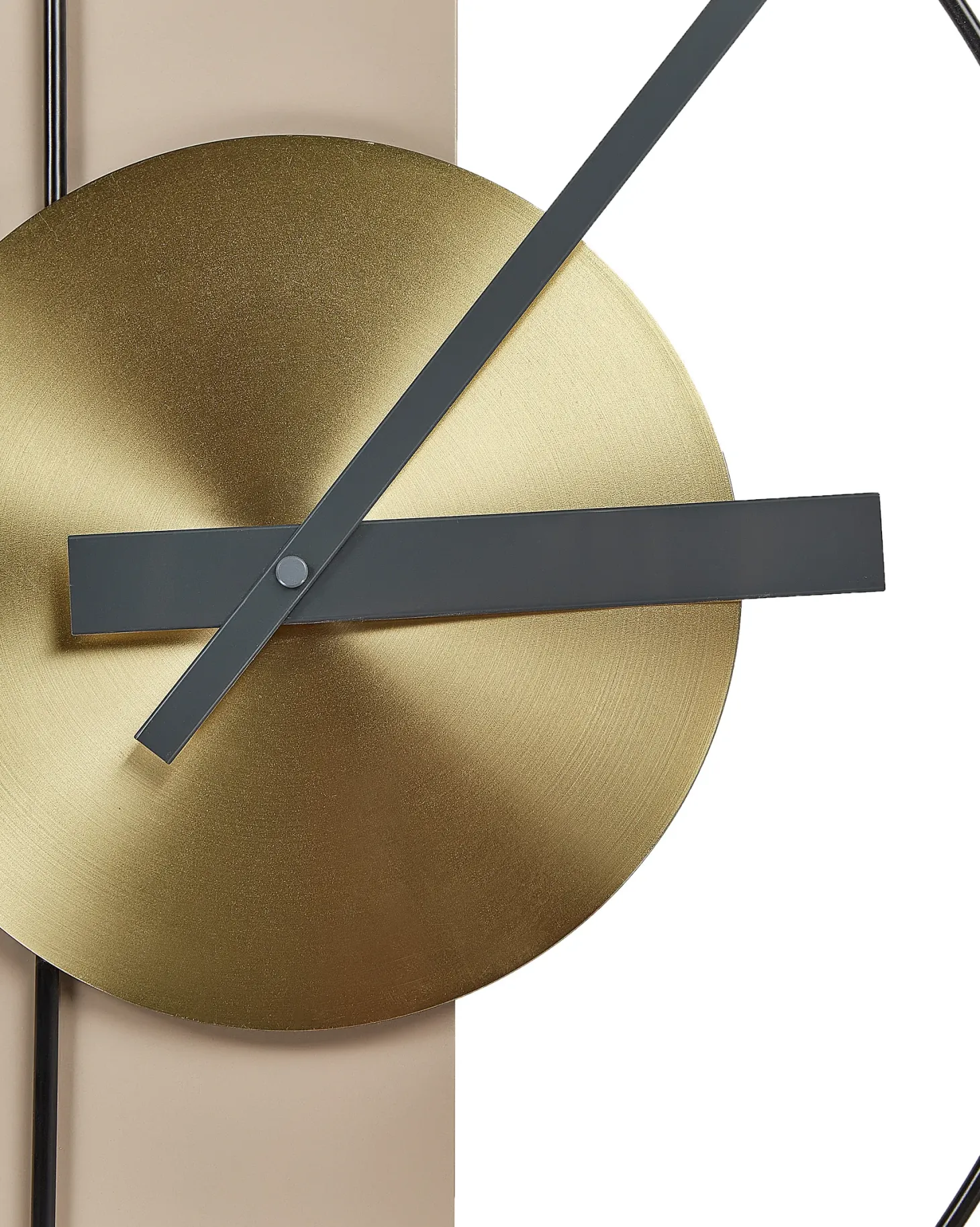 Zegar ścienny CEVINS 31 cm Metal Beżowy