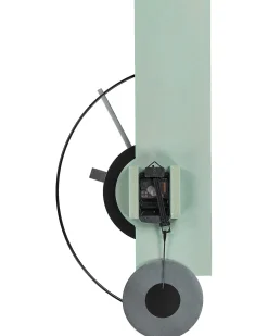 Zegar ścienny CEVINS 31 cm Metal Jasnozielony