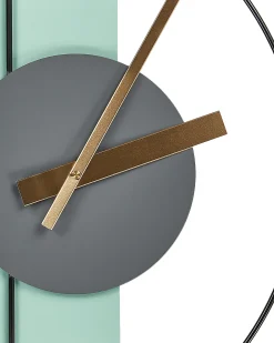 Zegar ścienny CEVINS 31 cm Metal Jasnozielony