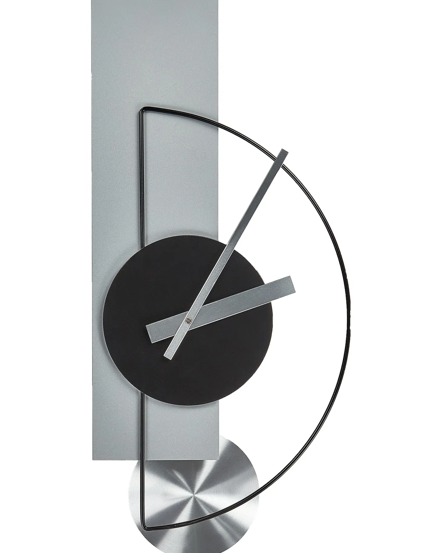Zegar ścienny CEVINS 31 cm Metal Jasnoszary