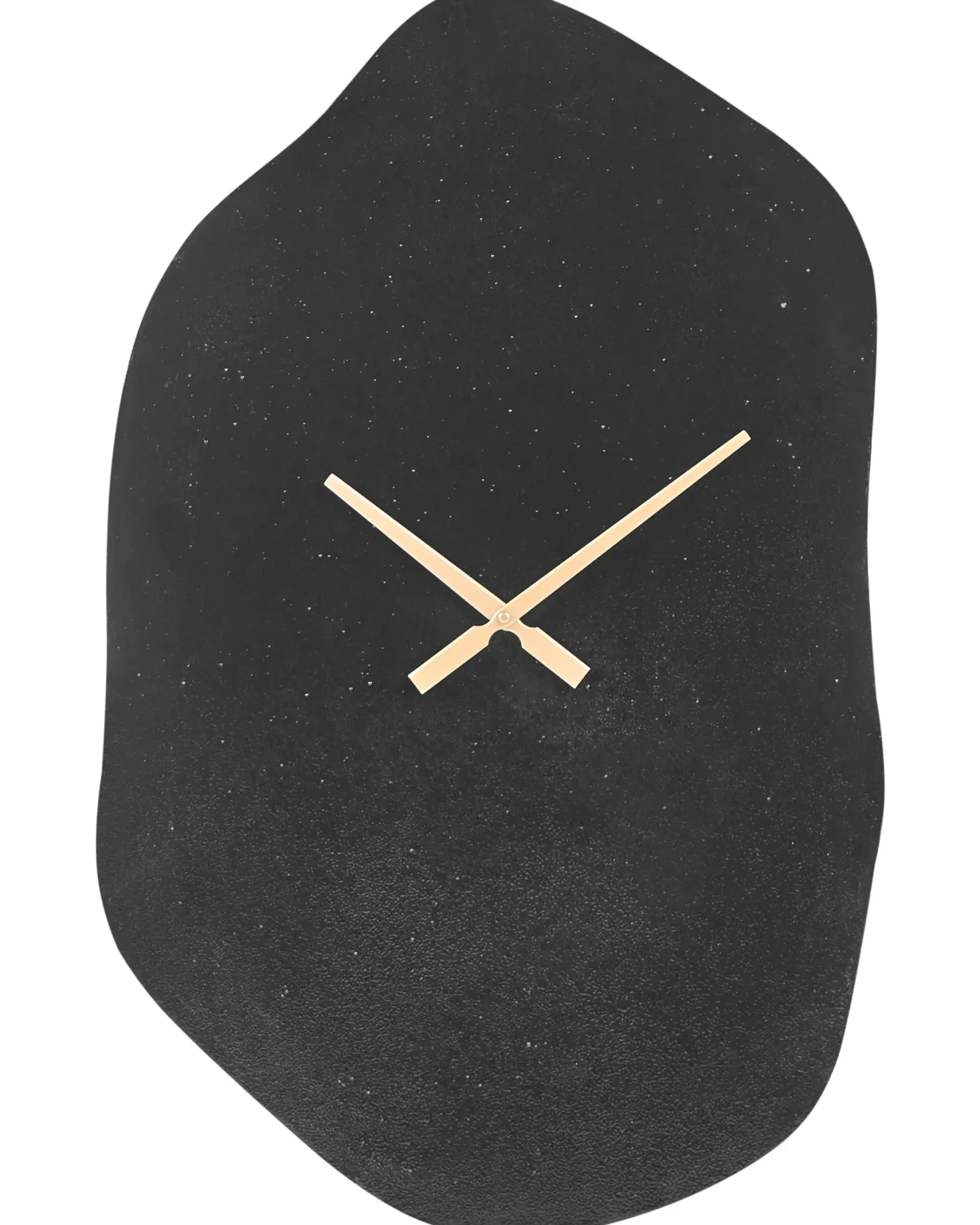 Zegar ścienny GANGES 50 cm Metal Czarny