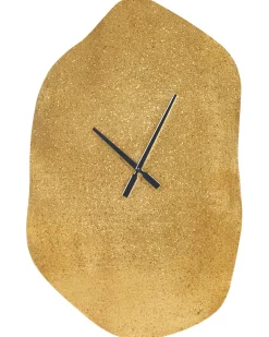 Zegar ścienny GANGES 50 cm Metal Mosiężny