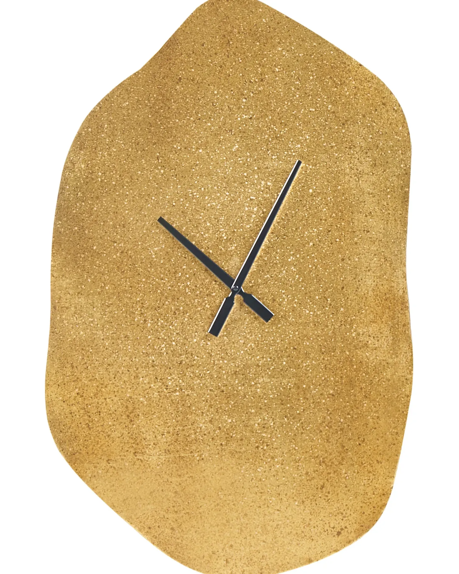 Zegar ścienny GANGES 50 cm Metal Mosiężny