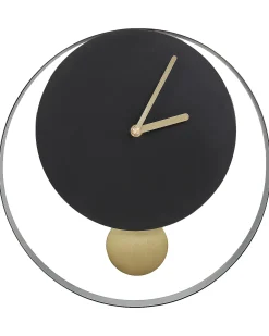 Zegar ścienny MAGLAND 30 cm Metal Czarny