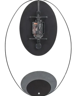 Zegar ścienny MANIGOD 32 cm Metal Czarny