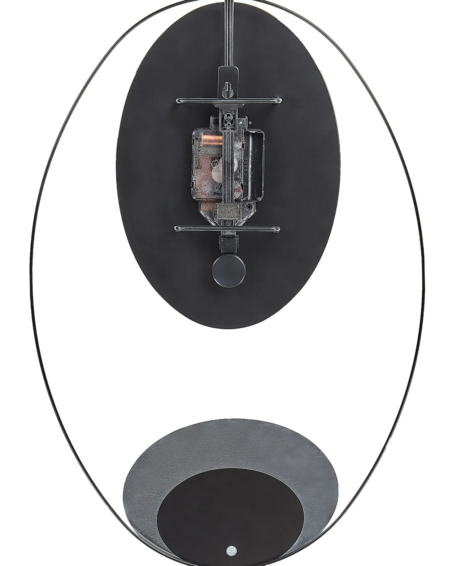 Zegar ścienny MANIGOD 32 cm Metal Czarny