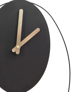 Zegar ścienny MANIGOD 32 cm Metal Czarny