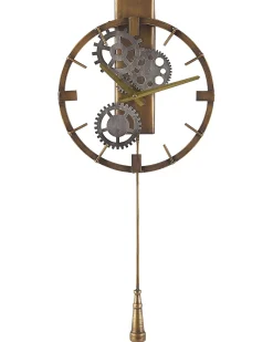 Zegar ścienny MARCOTE 30 cm Metal Złoty