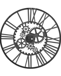 Zegar ścienny PETRER 60 cm Metal Czarny