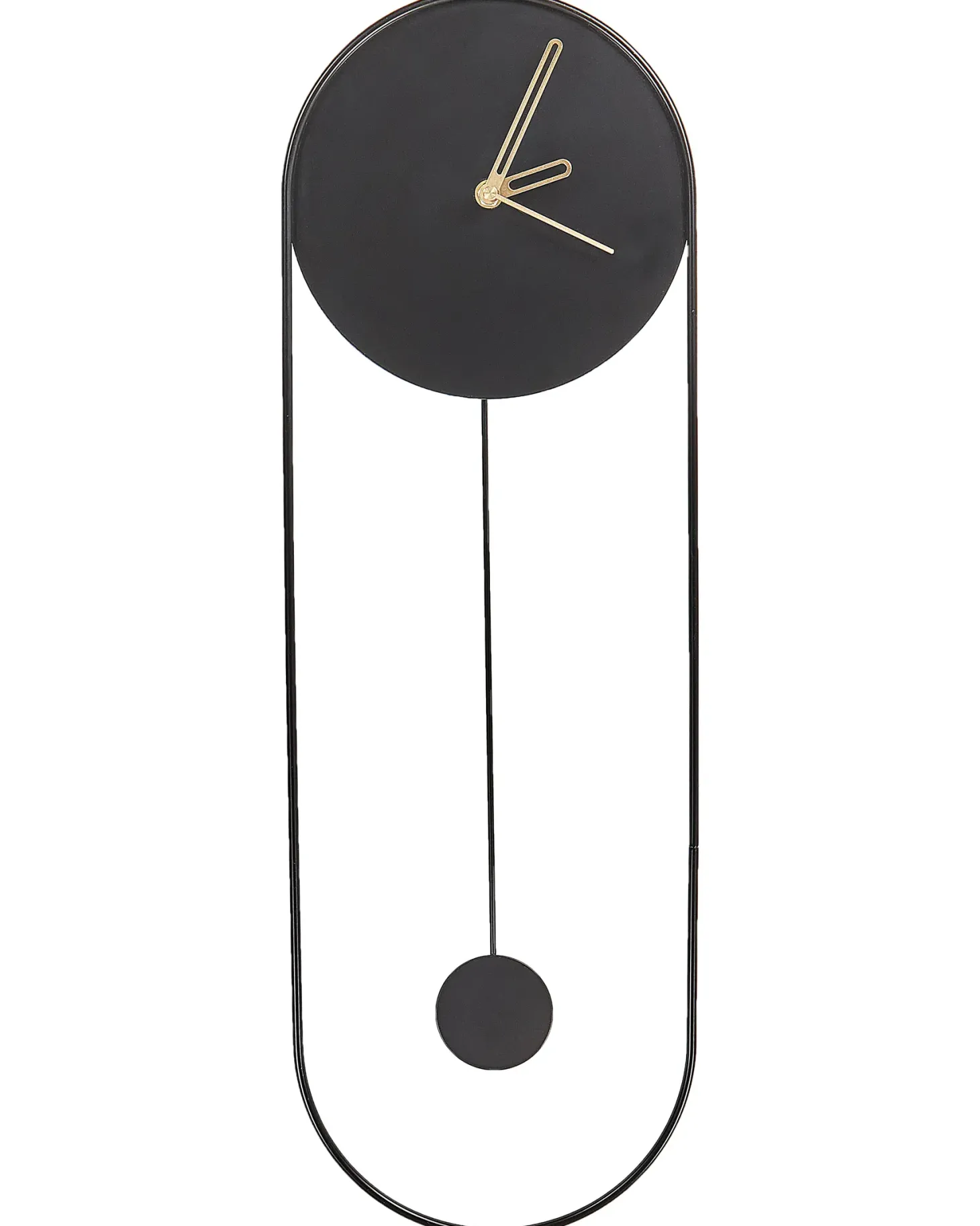 Zegar ścienny SALVAN 20 cm Metal Czarny