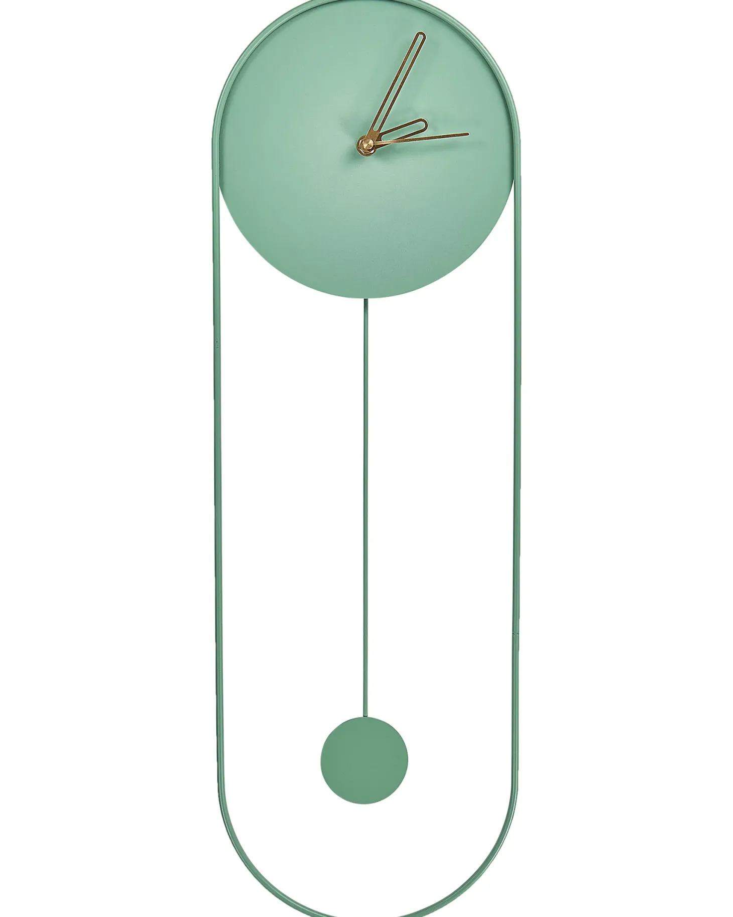 Zegar ścienny SALVAN 20 cm Metal Jasnozielony