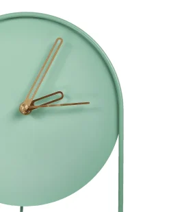 Zegar ścienny SALVAN 20 cm Metal Jasnozielony