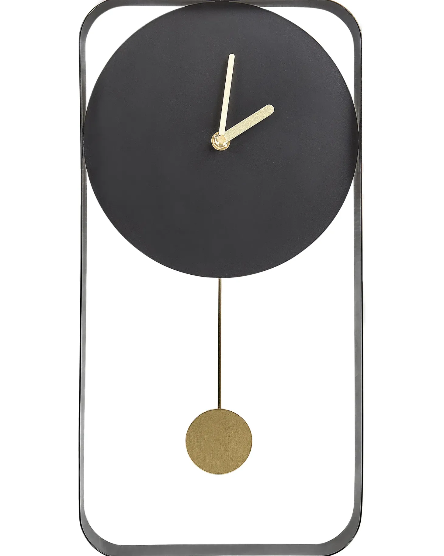 Zegar ścienny SERVOZ 21 cm Metal Czarny