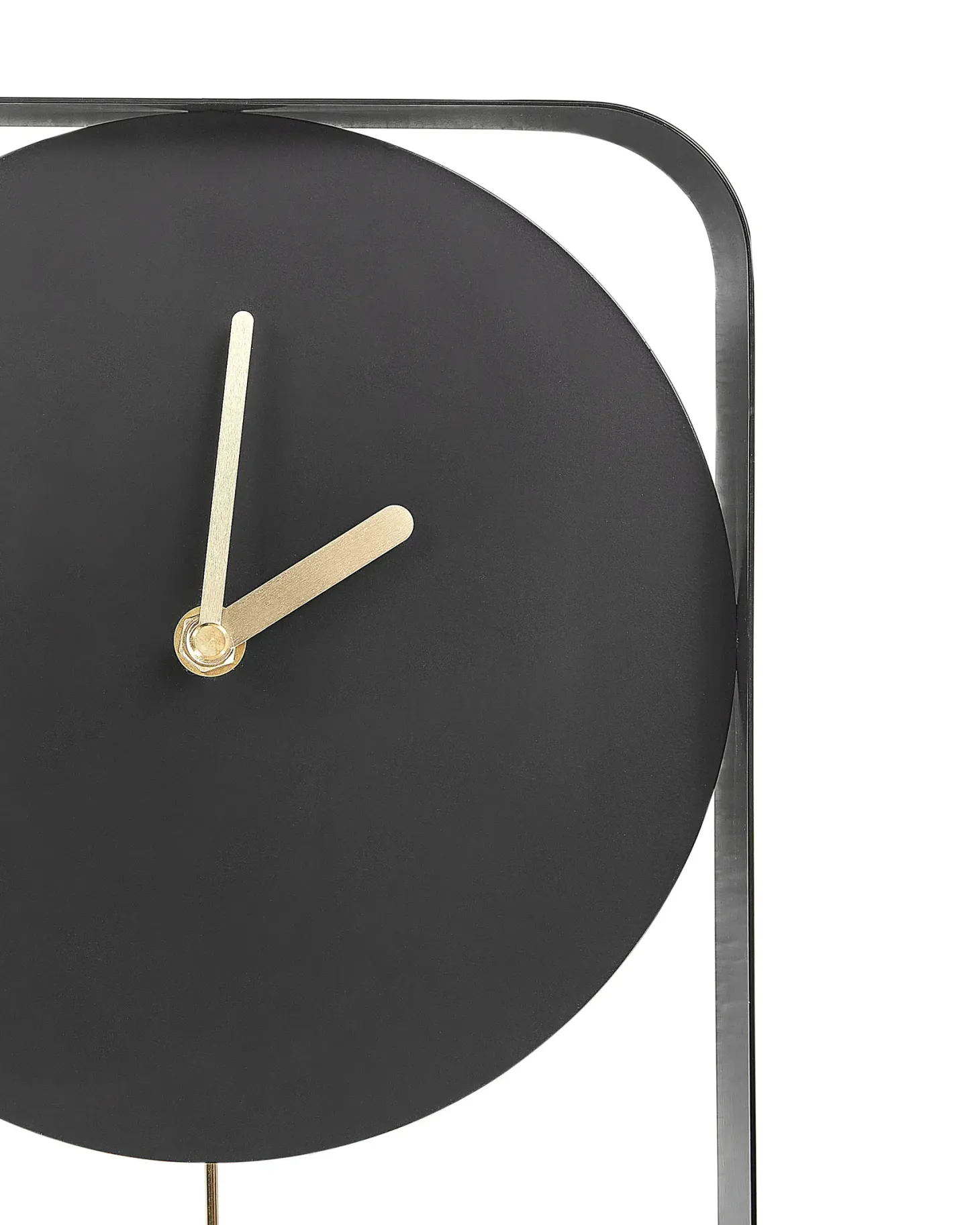Zegar ścienny SERVOZ 21 cm Metal Czarny