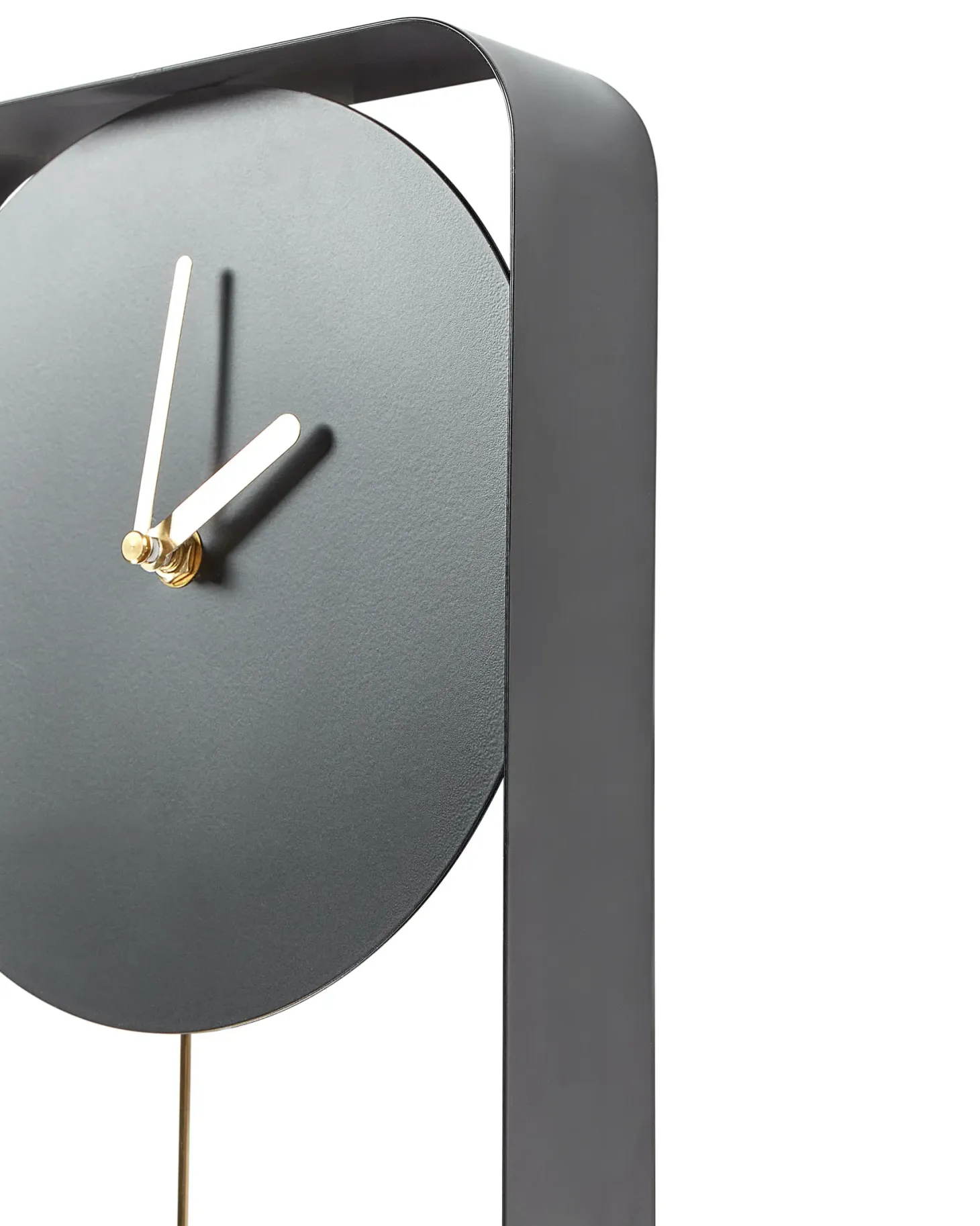 Zegar ścienny SERVOZ 21 cm Metal Czarny