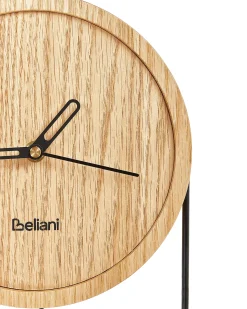 Zegar ścienny SIERRE 20 cm Jasnobrązowy