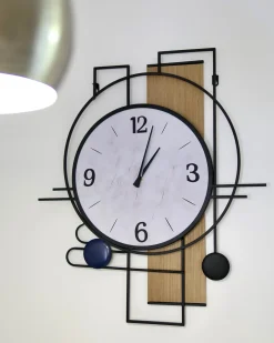 Zegar ścienny TAVEL 60 cm Kolorowy