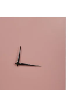 Zegar ścienny TOMAR 40 cm Metal Różowy