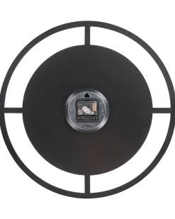 Zegar ścienny TRIENT 50 cm Metal Czarny
