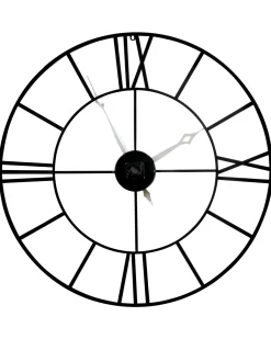 Zegar ścienny VALSOT 80 cm Metal Złoty