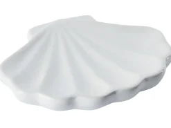 Zestaw akcesoriów łazienkowych 3 elementy SHELL Ceramika Biały