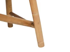 Zestaw 2 ławek ogrodowych TINDARI 180 cm Bambus Jasnobrązowy
