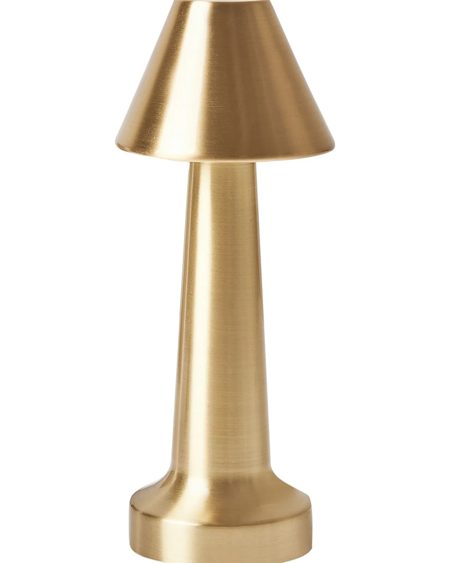 Zestaw 2 bezprzewodowych lamp stołowych LED JOANES Ze ściemniaczem Metal Złoty