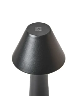 Zestaw 2 bezprzewodowych lamp stołowych LED JOANES Ze ściemniaczem Metal Czarny