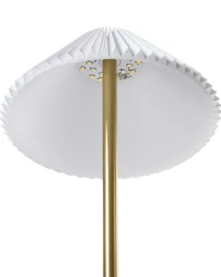 Zestaw 2 bezprzewodowych lamp stołowych LED RUBA Ze ściemniaczem Metal Złoty