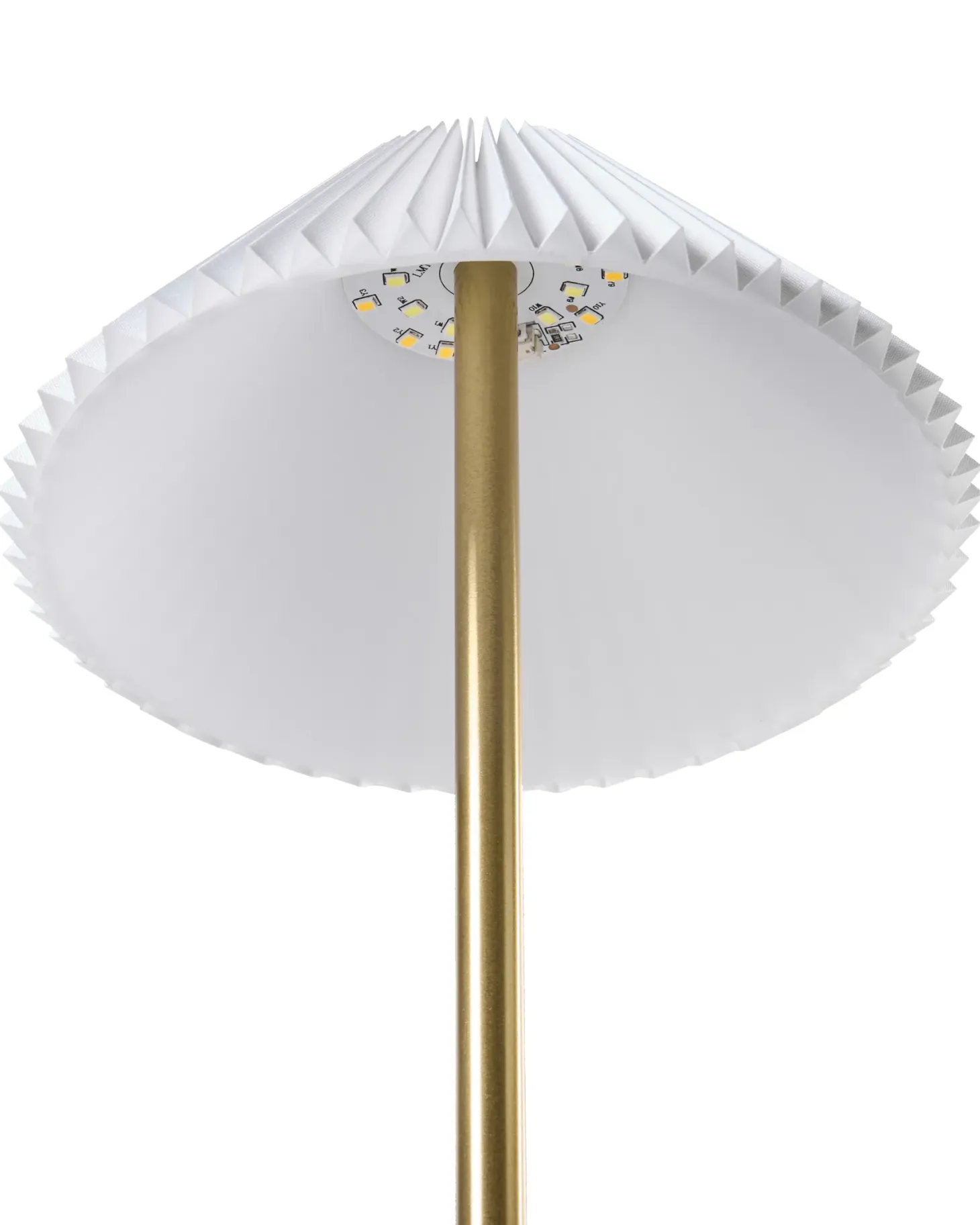 Zestaw 2 bezprzewodowych lamp stołowych LED RUBA Ze ściemniaczem Metal Złoty