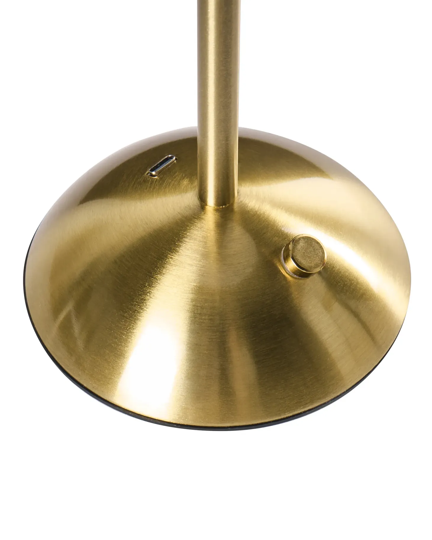 Zestaw 2 bezprzewodowych lamp stołowych LED RUBA Ze ściemniaczem Metal Złoty