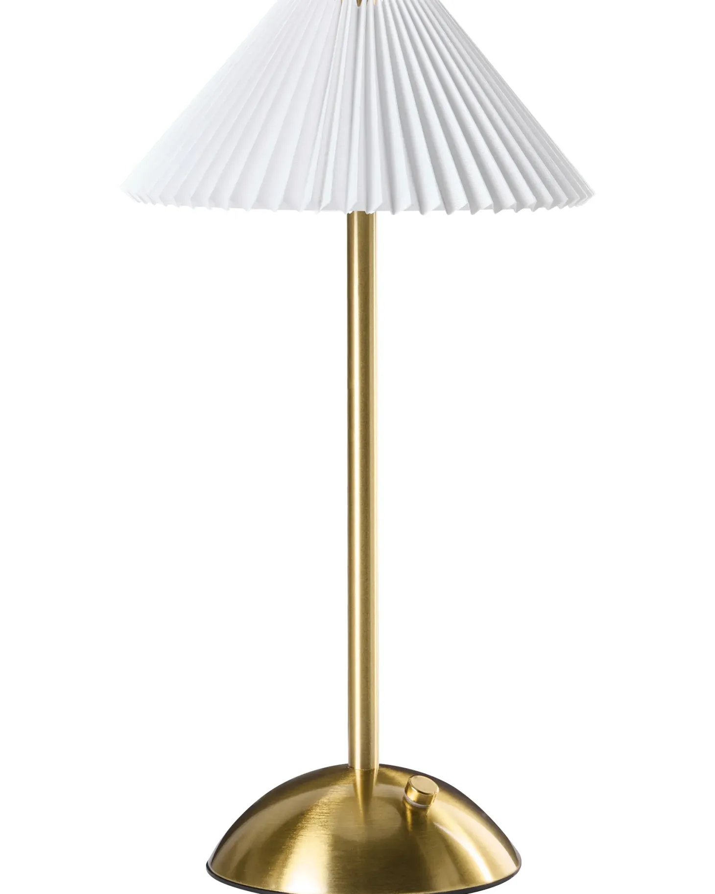 Zestaw 2 bezprzewodowych lamp stołowych LED RUBA Ze ściemniaczem Metal Złoty