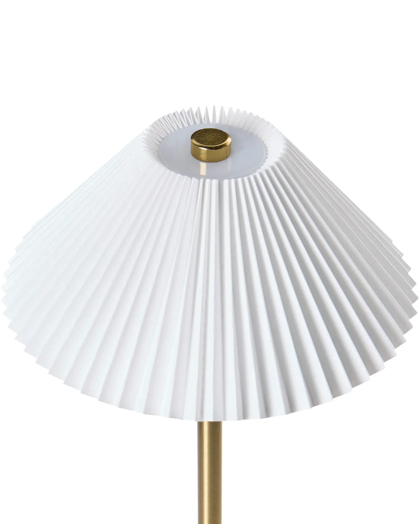 Zestaw 2 bezprzewodowych lamp stołowych LED RUBA Ze ściemniaczem Metal Złoty