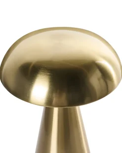Zestaw 2 bezprzewodowych lamp stołowych LED KULFO Ze ściemniaczem Metal Złoty