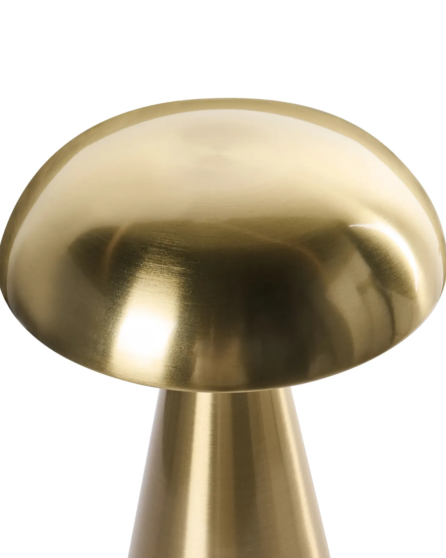 Zestaw 2 bezprzewodowych lamp stołowych LED KULFO Ze ściemniaczem Metal Złoty
