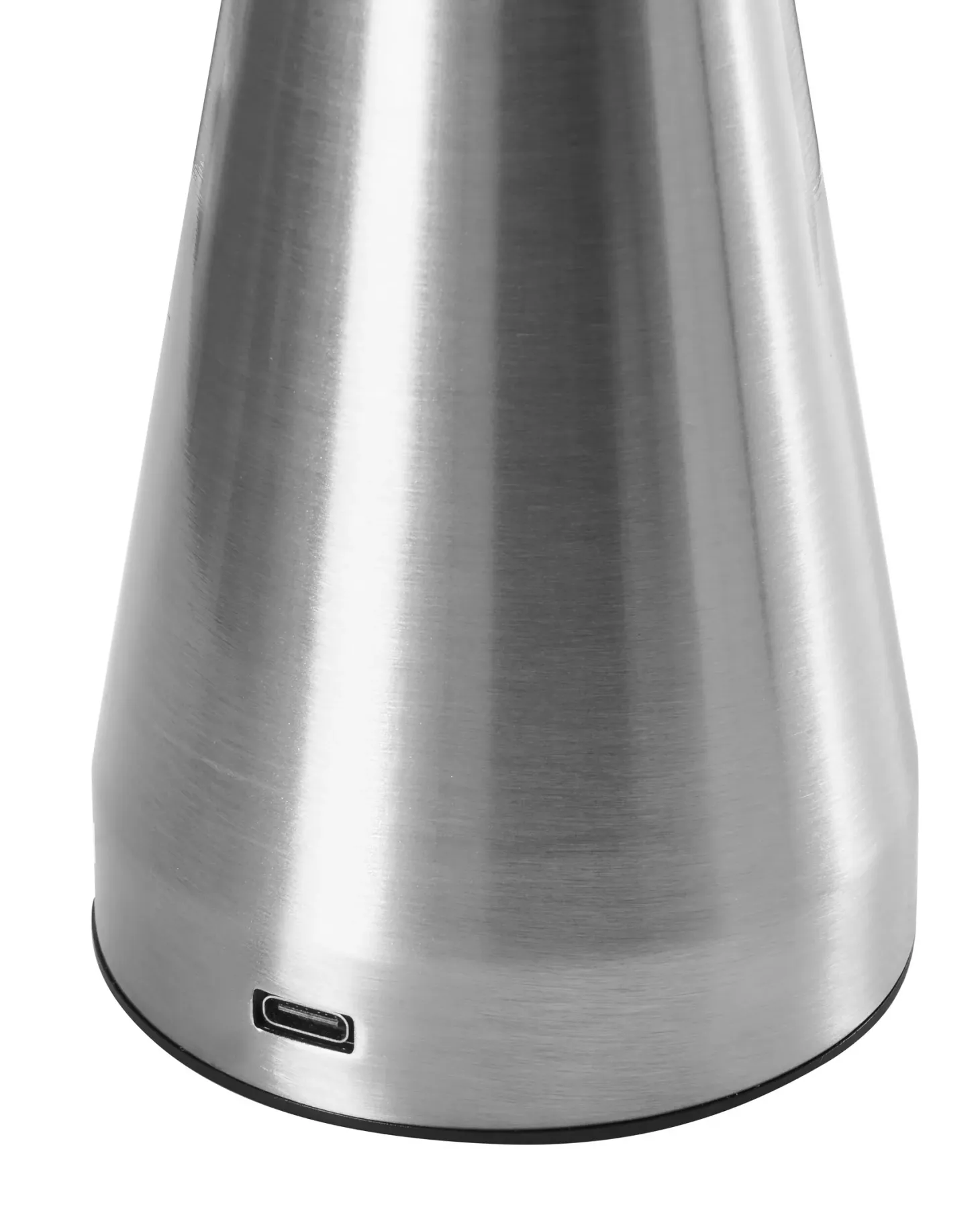 Zestaw 2 bezprzewodowych lamp stołowych LED KULFO Ze ściemniaczem Metal Srebrny