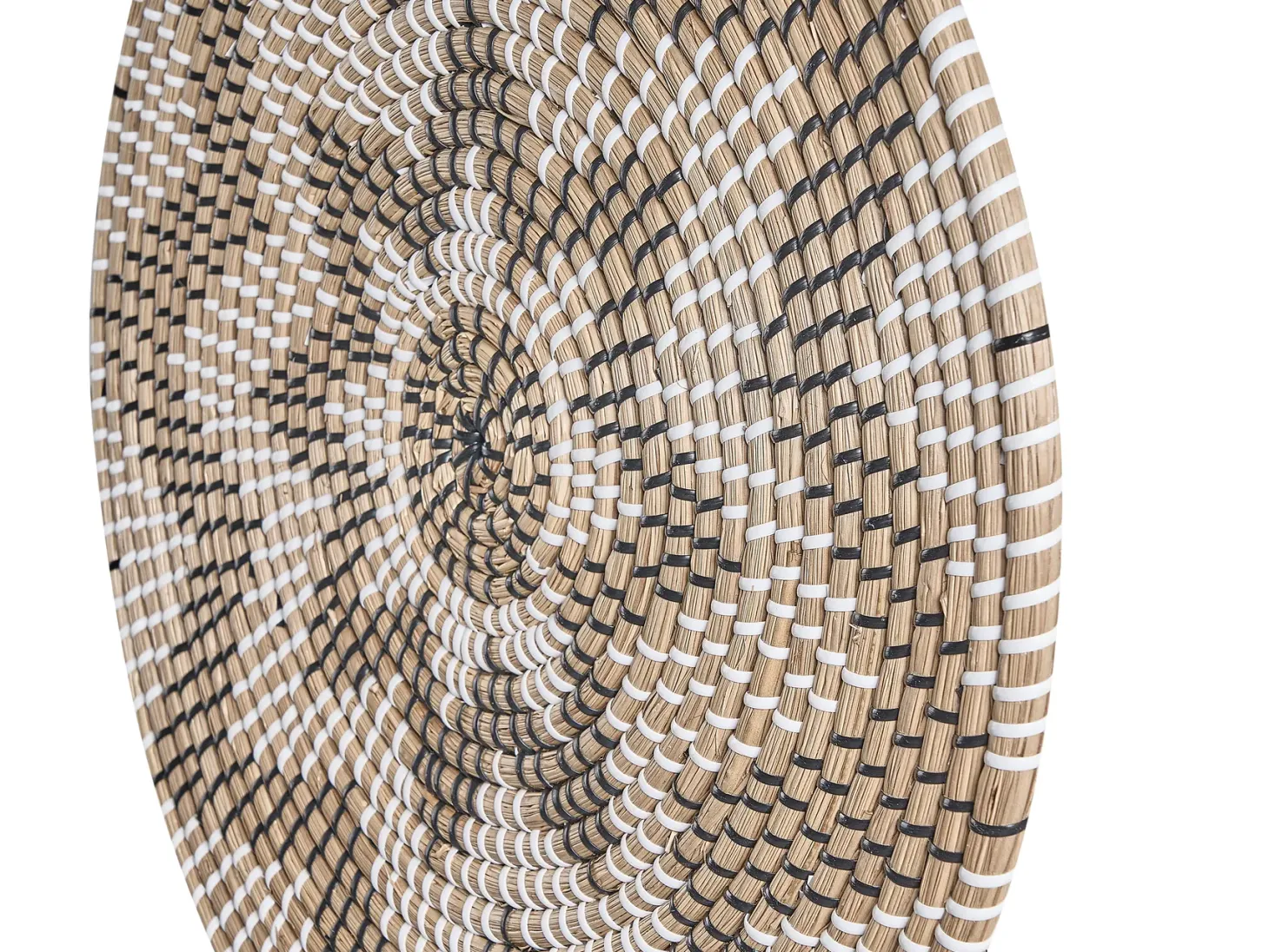 Zestaw dekoracji ściennych LAOCAI Trawa morska 45/40/30/20 cm Czarny