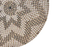 Zestaw dekoracji ściennych LAOCAI Trawa morska 45/40/30/20 cm Czarny