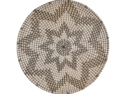 Zestaw dekoracji ściennych LAOCAI Trawa morska 45/40/30/20 cm Czarny