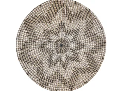 Zestaw dekoracji ściennych LAOCAI Trawa morska 45/40/30/20 cm Czarny