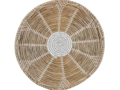 Zestaw dekoracji ściennych PINTANO Trawa morska 50/35/36 cm Naturalny