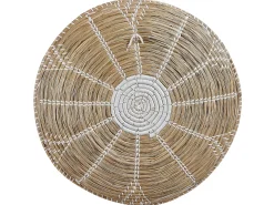 Zestaw dekoracji ściennych PINTANO Trawa morska 50/35/36 cm Naturalny