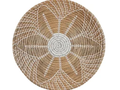 Zestaw dekoracji ściennych PINTANO Trawa morska 50/35/36 cm Naturalny